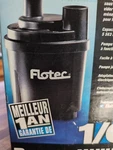 Flotec FP0S1300X-03 1/6 Hp Tempest Utility Submersible Pump. Fixed Price $50.00.