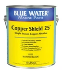 Blue Water Marine Copper Shield 25, Black Gallon. Fixed Price $116.77.