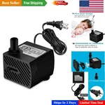 Efficient 3W Submersible Pump, 50GPH For Aquariums & Indoor Fountains. Fixed Price $17.99.