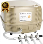 Ultra Silent Aquarium Air Pump 245GPH Outlet Oxygen Bubbler For Fish Tank Pond. Fixed Price $52.68.