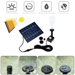 Solar Power Fountain Submersible Floating Water Pump Bird Bath Pond Garden Pool. Fixed Price $12.50.