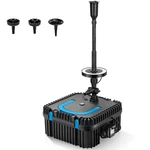 690-900GPH Pond Filter Fountain Pump Rgb Led Light Submersible Koi Kit. Fixed Price $65.96.