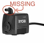 Ryobi Universal Water Pump Missing. Fixed Price $16.95.