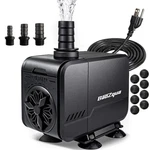 580GPH (2200L/H) Submersible Water Pump, 32W Ultra Quiet Fountain With 7.... Fixed Price $29.03.