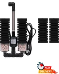 Aquarium Sponge Filter With Air Pump 40 Gallon Fish Tank Bio Filtration Kit. Fixed Price $26.80.