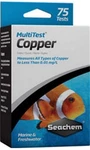 Seachem Multitest Copper Kit 75 Tests For Marine & Freshwater Aquariums. Fixed Price $14.50.