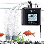 Seaoura Battery Powered Aquarium Air Pump Usb Rechargeable Portable Aerator, .... Fixed Price $31.59.