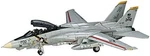 Ha Sega Wa 1/72 Us Navy F-14A Tom Cat Otsu Line Atlantic Carrier Air Wing Plast. Fixed Price $84.44.