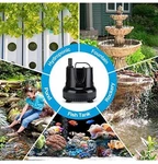 Cwkj Fountain Pump 550GPH 40W 2200L/H Submersible Water New Open Box. Fixed Price $24.95.