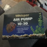 Tetra Whisper Air Pump For 10 - 30 Gallon Fish Tanks New. Fixed Price $23.73.