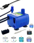 Furrcali Cat Water Fountain Pump, Submersible Standard, Blue. Fixed Price $21.76.