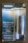 Frontier Emergency Water Filter System Aquamira Hiking Kit. Fixed Price $10.99.
