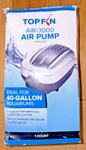 Nib Top Fin AIR-3000 Aquarium Pump, 2 Outlet, 3.5W. Fixed Price $15.97.