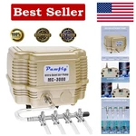 Ultra-quiet 254 Gph Oxygen Aerator Pump With Outlet Ports For Fish Tanks. Fixed Price $60.16.