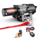 Vevor 4500 Lbs Electric Winch Atv Utv Steel Rope Wireless Remote Control. Fixed Price $146.90.