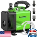 Freesea 1350GPH 150W Submersible Water Pump For Pond Fountain Aquarium 6.6FT. Fixed Price $73.74.