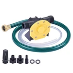 Topway Self Priming Water Drill Pump Attachment With Suction And Discharge Hose,. Fixed Price $50.73.