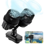Hygger Dual-head Aquarium Powerhead Circulation Wave Maker Suction Cup Mount. Fixed Price $27.99.