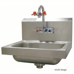 Advance Tabco 7-PS-55 Hand Sink, Stainless Steel (dent Corners & Edges). Fixed Price $110.69.