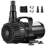 Pump Water 1600GPH 100W 180 Adjustable Nozzle Black VH1367CA Submersible Barrier. Fixed Price $114.99.