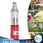12V Solar Submersible Pump Deep Well Water Dc Stainless Steel 1500L/H Us. Fixed Price $59.16.
