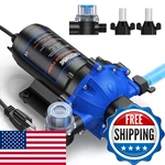 Crestwave Fresh Water Pump 7GPM 70PSI 110V Ac Upgraded Five Chamber. Fixed Price $174.69.