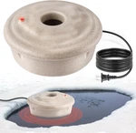 Dreyoo Floating Pond Heater, 100W Deicer With 9.84 Ft Cord, Thermostaticall. Fixed Price $36.42.