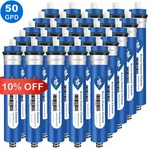 25 Pack 50GPD Ro Membrane Reverse Osmosis Water Filter For Dow Filmtec TW30-1812. Fixed Price $12.98.