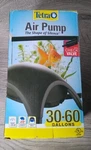 Tetra #AQ-77849 Air Pump, 30-60 Gallons(w) New Open /box Damage. Fixed Price $27.95.
