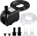 Cwkj Fountain Pump, 400GPH(25W 1500L/H) Submersible Water Durable Black. Fixed Price $27.81.