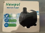 Fountain Pump, 880GPH Submersible Water 45W Outdoor Only. Fixed Price $17.99.