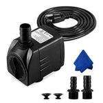 Cwkj Fountain Pump 400GPH Submersible Water Durable 25W Outdoor. Fixed Price $27.09.