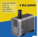 Sunsun Grech CHJ-2000 2000L/H Aquarium Submersible Fountain Pump. Fixed Price $29.99.