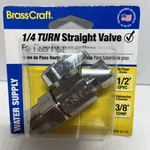 Brass Craft G2PR14X Cd .5 In. Nominal Cpvc .38 O.d Compression Straight.... Fixed Price $14.99.