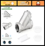 Taisher 1PCS 304 Stainless Steel 1-1/4" Bsp Female Wye Strainer Mesh Filter Va. Fixed Price $38.99.