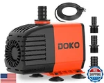 Doko Submersible Water PUMP,720GPH Aquarium With Extended Mesh Cov. Fixed Price $44.99.