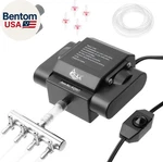 Powerful Aquarium Air Pump Adjustable Fish Oxygen Aerator For Basement. Fixed Price $56.86.