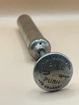 Vintage Berg Emergency Industrial Air Brake Dash Valve With Button Canada 9.5". Fixed Price $30.00.