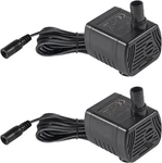 2PCS DC5.5V-12V Mini Submersible Water Pump 1W-3W Small Fountain For Aquari. Fixed Price $20.52.
