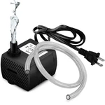 Pulaco 95GPH 5W Mini Submersible Water Pump With 3.3 Ft Tubing For Aquarium F.... Fixed Price $14.72.