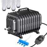 254GPH Aquarium Air Pump, Adjustable Quiet Fish Tank Bubbler, Commercial. Fixed Price $59.19.