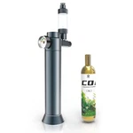 Fzone Desktop Aquarium CO2 System, Regulator With 45G Silver Grey. Fixed Price $72.65.