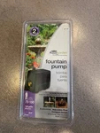 New Pennington Aquagarden Fountain Pump 150 Gph Submersible Pond Ul. Fixed Price $20.00.