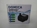 Domica 90 Gph Mini Submersible Pump, Small Fountain (5W 350L/H) For Water. Fixed Price $12.64.