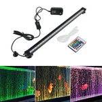 High Quality Aquarium Led Light Fish Tank Rgb Submersible Lamp + Remote 19INCH. Fixed Price $23.68.