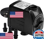 Simple Deluxe Submersible Water Pump For Fish Tank, Hydroponics, Aquaponics, Fou. Fixed Price $42.76.