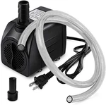 Pulaco 160GPH Small Fountain Pump, Ultra Quiet Submersible Water (600L/H,. Fixed Price $20.75.