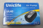 Uniclife Air Pump Ultra Quiet Multi Speed Twin Outlet Fish Grow UL40. Fixed Price $17.33.