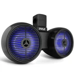 Pyle 8" Marine Wakeboard Water Resistant Bluetooth Speaker-dual 2-WAY (black). Fixed Price $92.99.