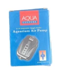 Culture 5-15 Gallon Single Outlet Aquarium Air Pump, With Check Valve. Fixed Price $9.00.
